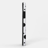 Schwarz-Weiß-Schaltkreisdesign Case-Mate iPhone Hülle (Hinten/Rechts)