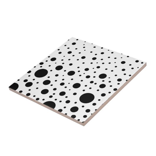 Schwarz-Weiß-Schaltkreisdesign Fliese (Seite)