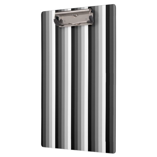 Schwarz-Weiß-Schattenstreifen Klemmbrett (Links)