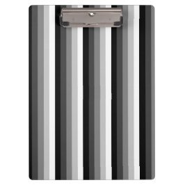 Schwarz-Weiß-Schattenstreifen Klemmbrett