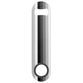 Schwarz-Weiß-Schattenstreifen Speed Flaschenöffner (Vorderseite)