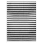 Schwarz-Weiß-Schattenstreifen Tischdecke (Vorderseite)