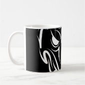 Schwarz-Weiß-Schlange Kaffeetasse (Links)