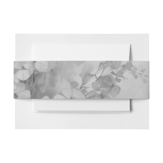 Schwarz-Weiß-Schmetterling Einladungsbanderole (Vorderseite Beispiel)