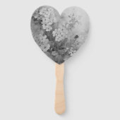 Schwarz-Weiß-Schmetterling Fächer (Vorderseite)