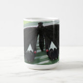 Schwarz-Weiß-Schmetterling Kaffeetasse (Mittel)