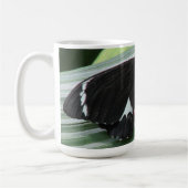 Schwarz-Weiß-Schmetterling Kaffeetasse (Links)