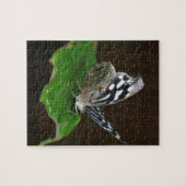 Schwarz-Weiß-Schmetterling Puzzle (Horizontal)