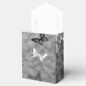 Schwarz-Weiß-Schmetterlinge Geschenkschachtel (Geöffnet)