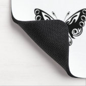 Schwarz-Weiß-Schmetterlinge Mousepad (Ecke)