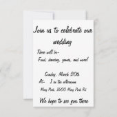 Schwarz-Weiß-Schmetterlinge Save The Date (Rückseite)