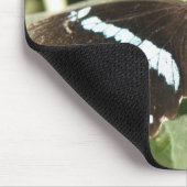 Schwarz-Weiß-Schmetterlingsmopad Mousepad (Ecke)
