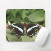 Schwarz-Weiß-Schmetterlingsmopad Mousepad (Mit Mouse)