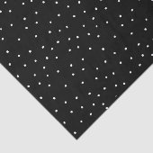 Schwarz-Weiß-Schneeflocken | Editierbare Farben Seidenpapier (Ausschnitt)