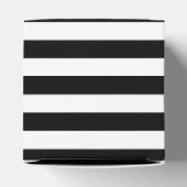 Schwarz-Weiß-Schnürung Geschenkschachtel (Oben)