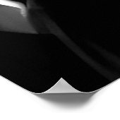 Schwarz-Weiß Schöne Indianerin Monochrome Poster (Ecke)