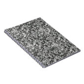 Schwarz-Weiß-Schriften Notizblock (Rechte Seite)