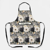 Schwarz-Weiß-Schürze Schürze (Vorderseite)