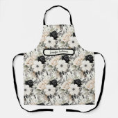 Schwarz-Weiß-Schürze Schürze (Vorderseite)
