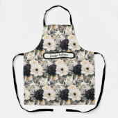 Schwarz-Weiß-Schürze Schürze (Vorderseite)