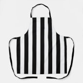 Schwarz-Weiß-Schürze Schürze (Vorderseite)