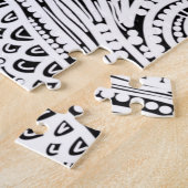 Schwarz-Weiß-Scratch und Dot-Art Puzzle (Seite)