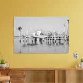 Schwarz-Weiß-Seezungenvögel Leinwanddruck (Insitu (Wohnzimmer))