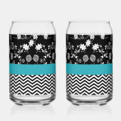 Schwarz-Weiß-Set Dosenglas (Rückseite)