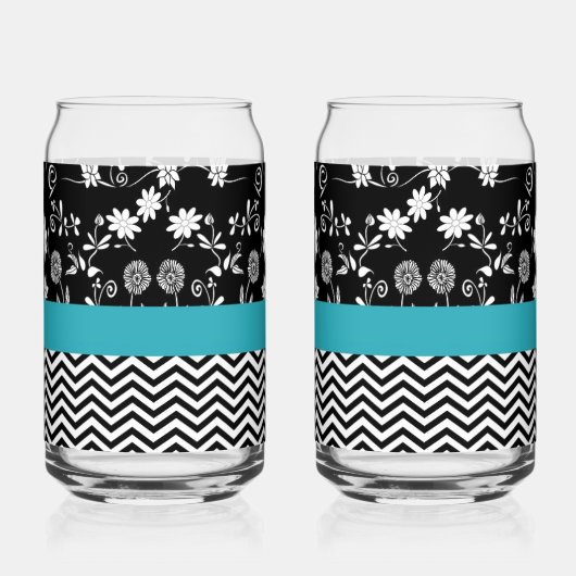 Schwarz-Weiß-Set Dosenglas (Rückseite)