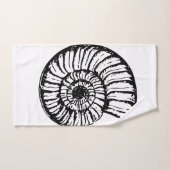 Schwarz-Weiß-Set für Badehandtücher Badhandtuch Set (Handtuch)