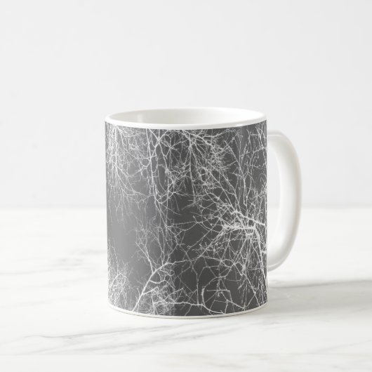Schwarz-Weiß-Silberhäuser Kaffeetasse (VorderseiteRechts)