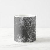 Schwarz-Weiß-Silberhäuser Kaffeetasse (Mittel)