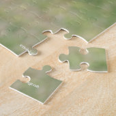 Schwarz-Weiß-Sinti und Roma Vanner Foal Stehend Puzzle (Seite)