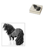 Schwarz & Weiß Sinti und Roma Vanner Tinker Entwur Gummistempel (Stempel)