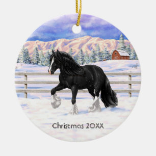 Schwarz & Weiß Sinti und Roma Vanner Tinker Entwur Keramik Ornament