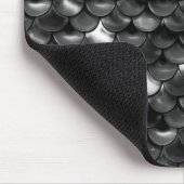 Schwarz-Weiß-Skala Mousepad (Ecke)