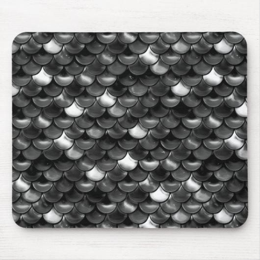 Schwarz-Weiß-Skala Mousepad (Vorne)