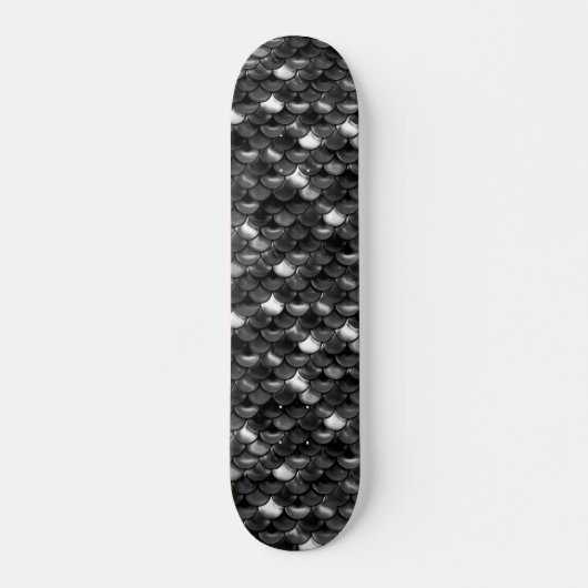 Schwarz-Weiß-Skala Skateboard (Vorne)