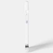 Schwarz-Weiß-Skyline Case-Mate iPhone Hülle (Rückseite / Links)