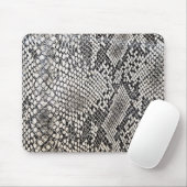 schwarz-weiß snakeskin mousepad (Mit Mouse)