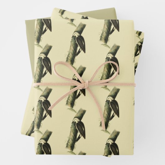 Schwarz-Weiß-Specker Geschenkpapier Set (Beispiel)