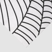 Schwarz-Weiß-Spinnwebseiten Seidenpapier (Detail)