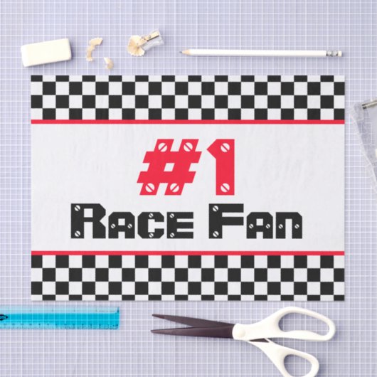 Schwarz-Weiß-Sport Inspiriert Seidenpapier (Handwerk)