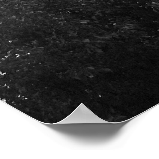 Schwarz-Weiß-Stadt Poster (Ecke)