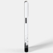 Schwarz-Weiß-Stadtpanorama Case-Mate iPhone Hülle (Rückseite / Rechts)