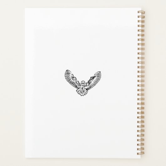 Schwarz-Weiß-Stamm-Fliegenschale Planer (Rückseite)