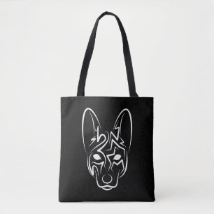 Schwarz-Weiß-Stamm Tasche