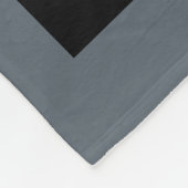 Schwarz-Weiß-Stamm Wild-Woodlands Grau Fleecedecke (Ecke)