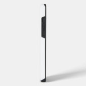 Schwarz-Weiß-Stammes-Wolf iPhone Hülle (Linke Seite)