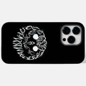 Schwarz-Weiß-Stammesauge Case-Mate iPhone Hülle (Rückseite (Horizontal))